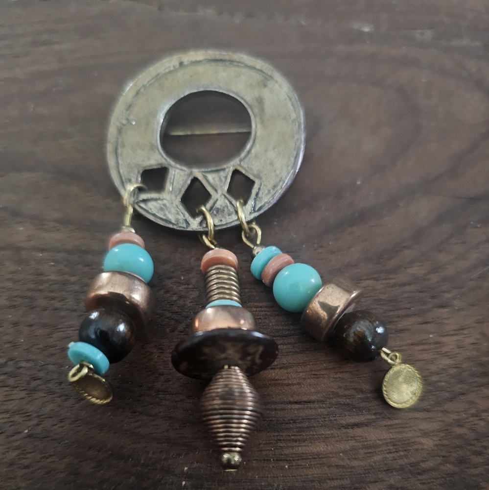 1980's Sante Fe Style Brooch